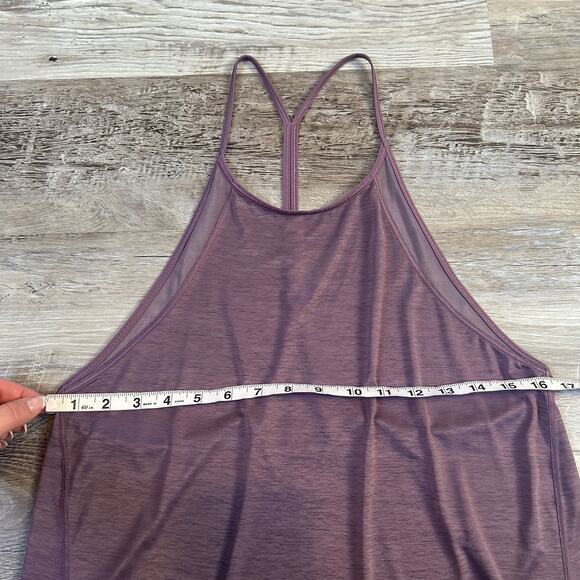 Lululemon Purple Racerback Tank Top Mesh Back Swift Ultra-Lightweight Medium - Picture 5 of 6